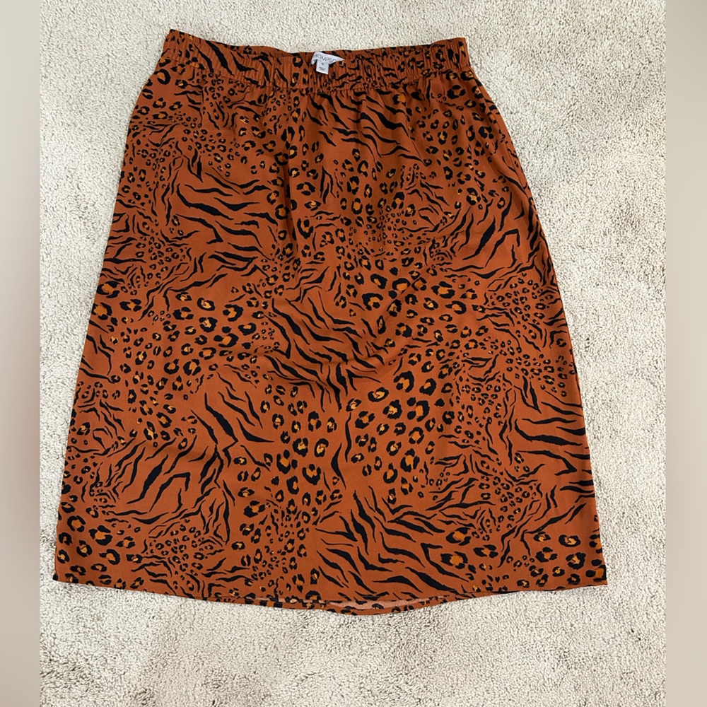 Women’s leopard print skirt size 1X
